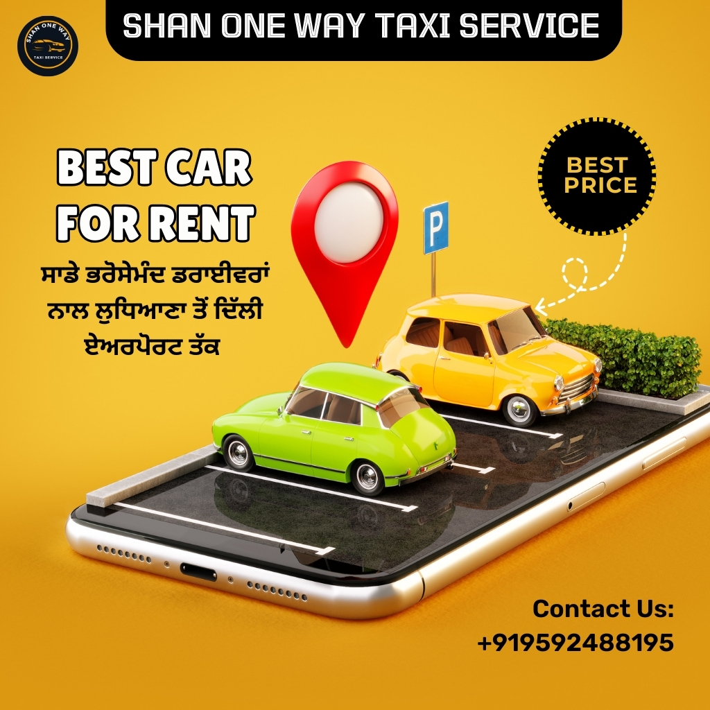 Moga to Delhi Taxi Service