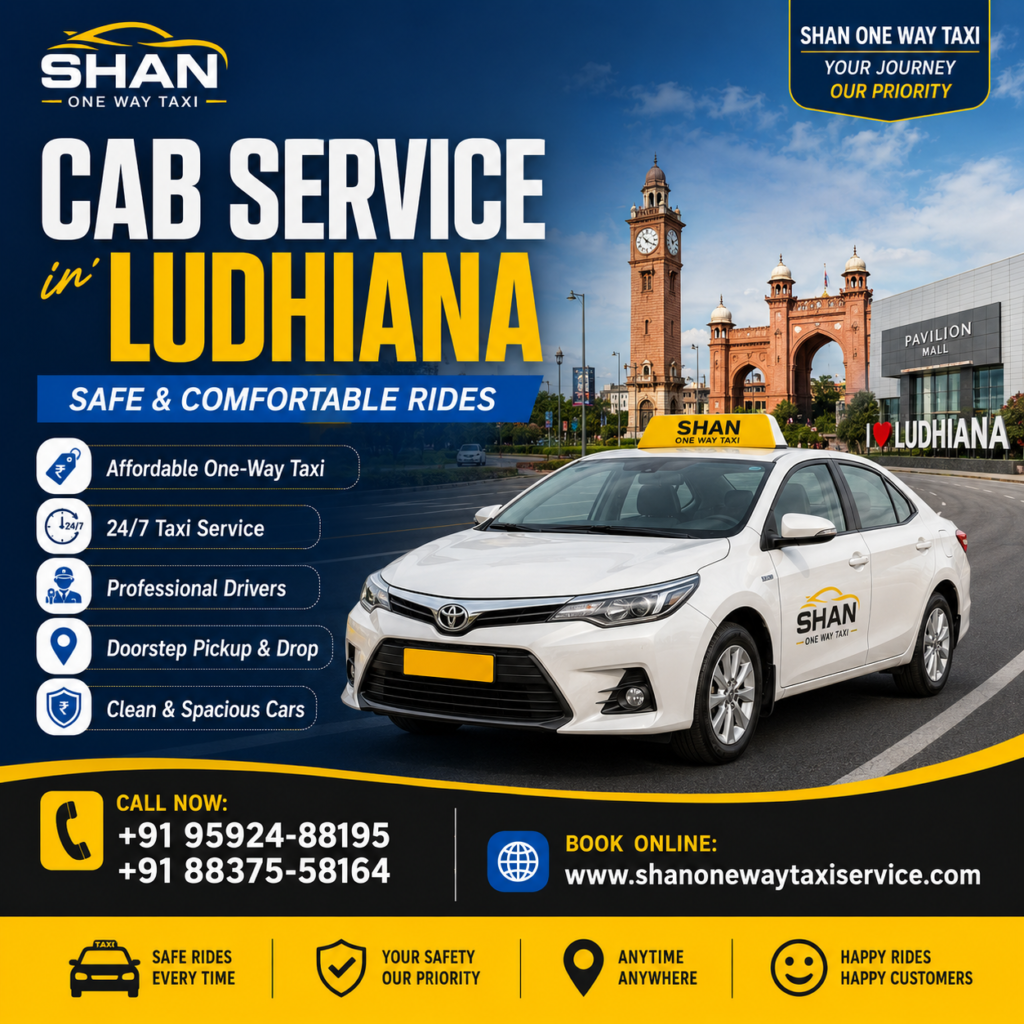 cab service in ludhiana